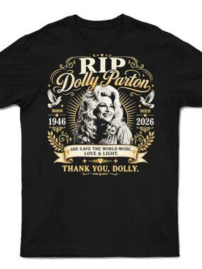 Dolly Parton RIP Unisex T Shirt